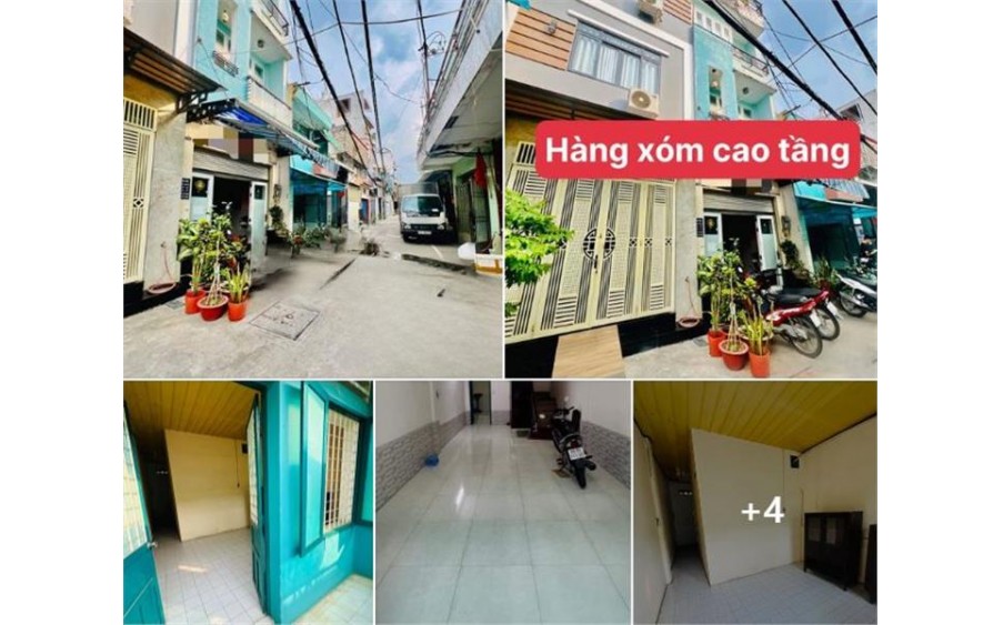 HẺM Ô TÔ TRÁNH - KHU CƯ XÁ PHÂN LÔ - SỔ VUÔNG A4 KHÔNG LỘ GIỚI - 3.6x13.5 CHỈ NHỈNH 4 TỶ